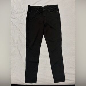 Paige Hoxton Ultra Skinny Jeans Women’s Size 32 Black Stretch Denim High Rise